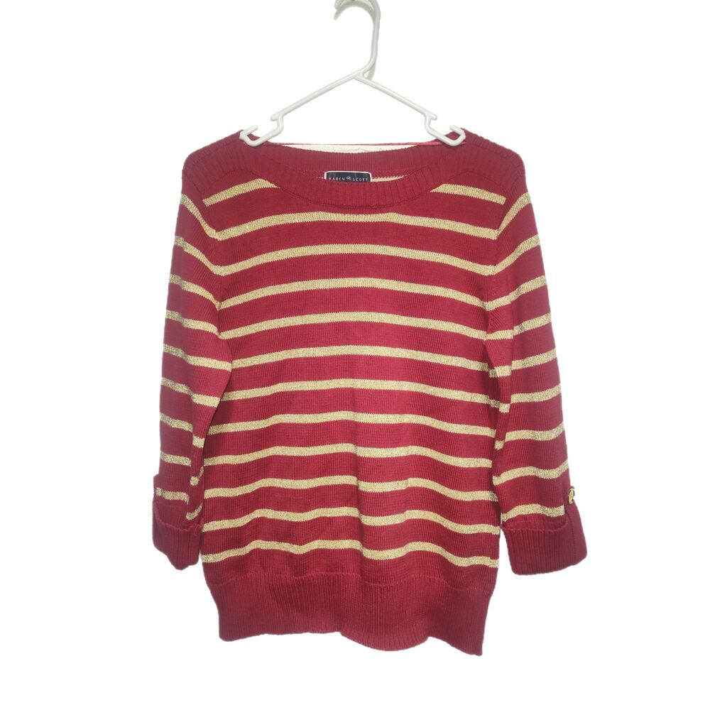 Karen Scott Women's Sweater Size Large